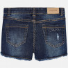 MAYORAL 6208 col 30 Szorty jeans z aplikacją